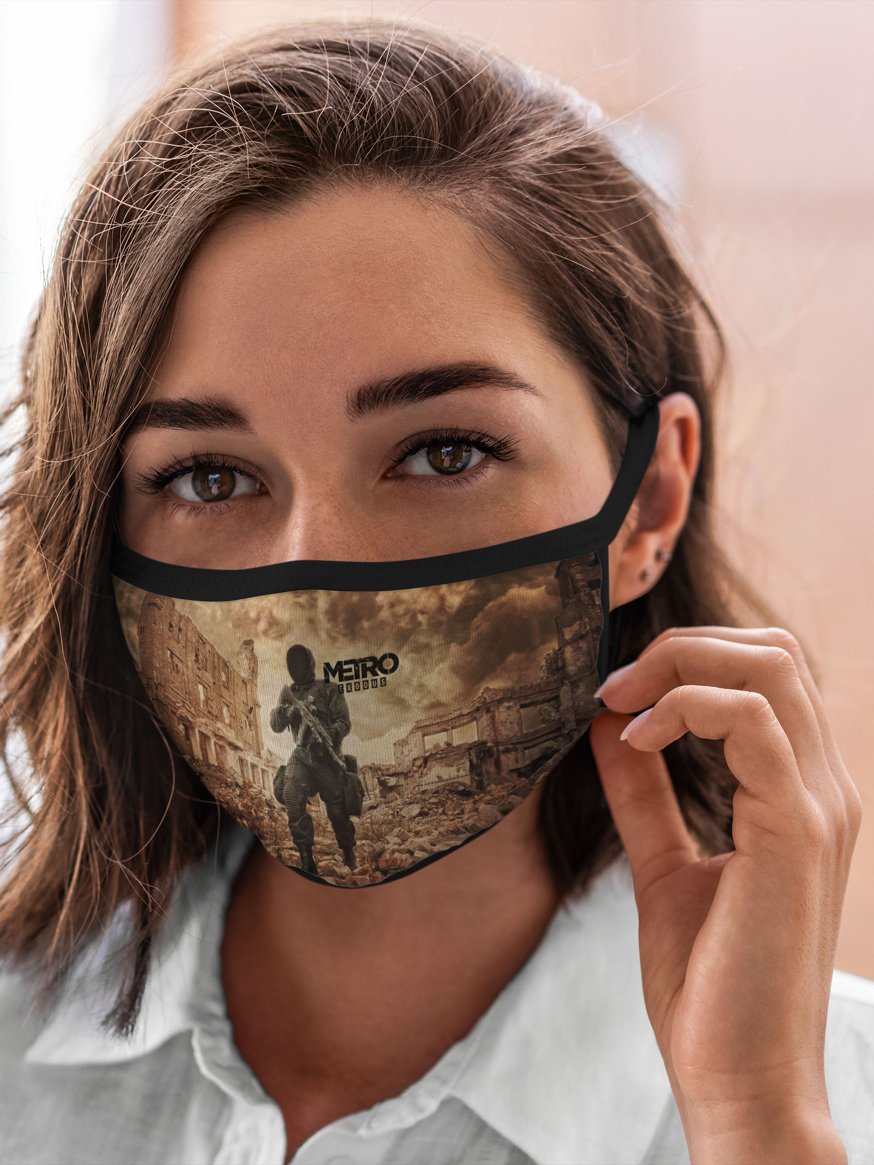 

Многоразовая маска унисекс Burnettie Metro Exodus, Разноцветный, Metro Exodus