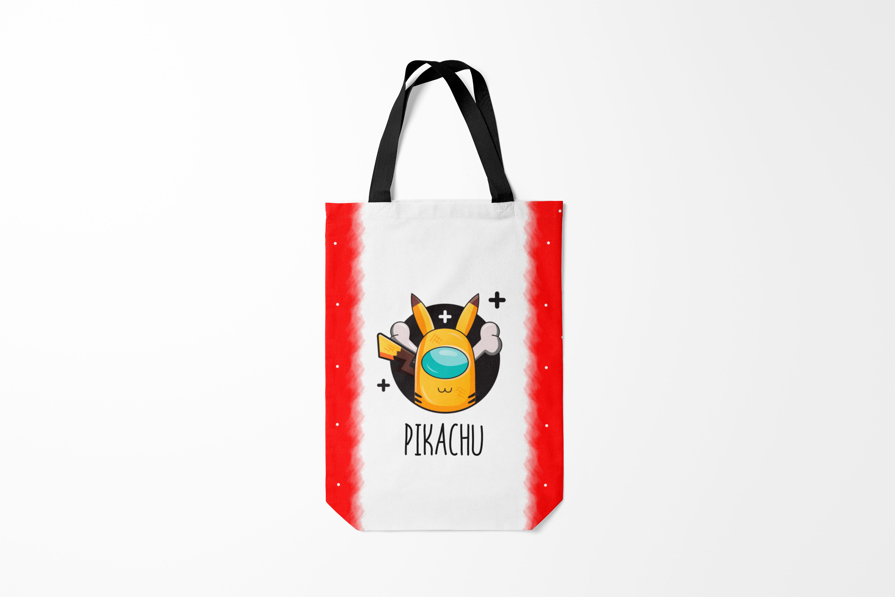 

Сумка шoппер унисекс Burnettie Among us Picachu,, Among us Picachu