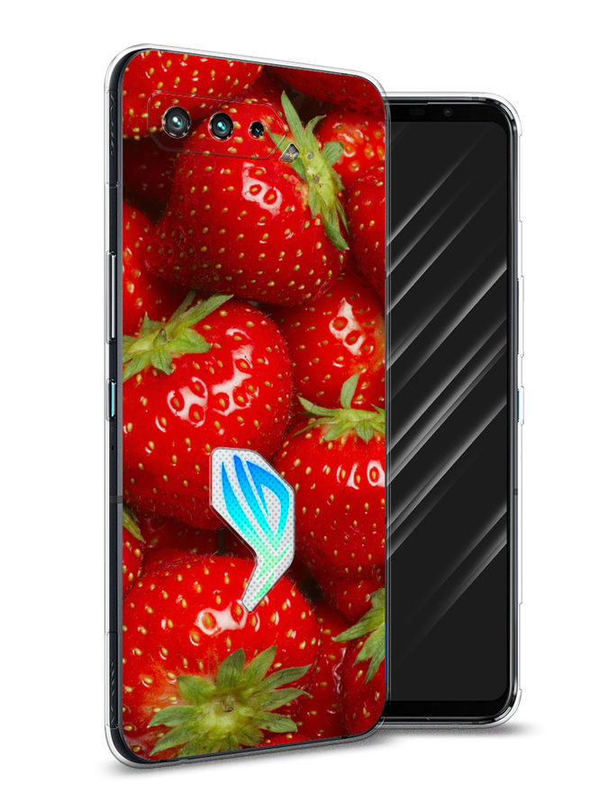 

Чехол Awog на Asus ROG Phone 5S "Клубника", Красный;зеленый, 44550-10