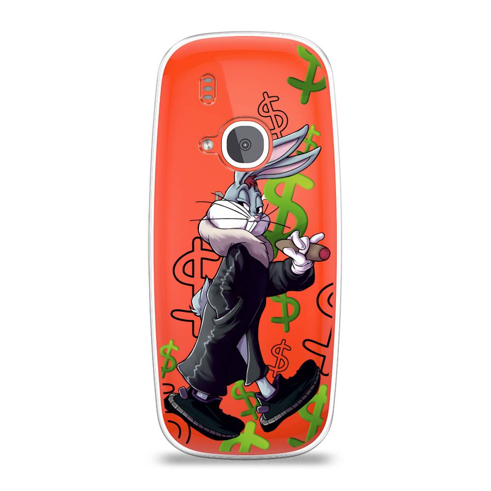 

Чехол на Nokia 3310 (2017) "Rich Bugs Bunny", Зеленый;черный;голубой, 120550-6