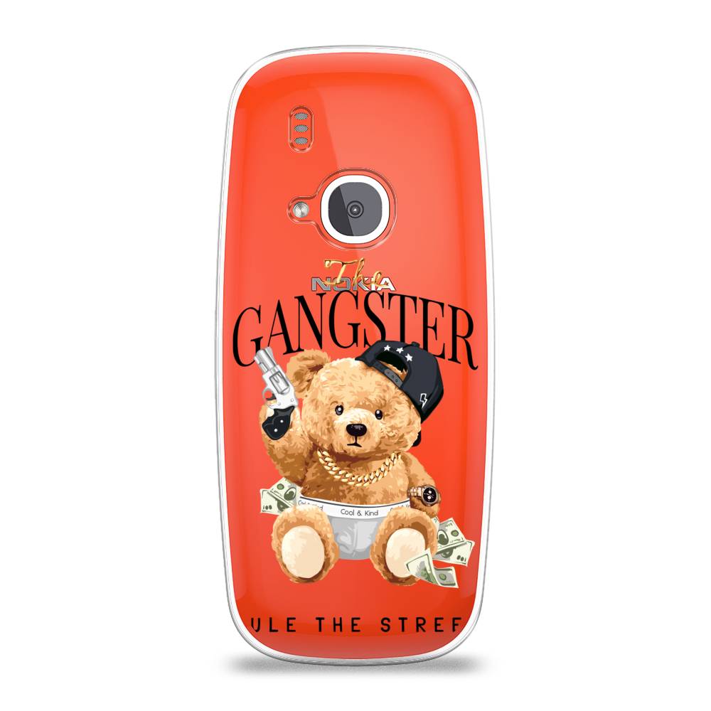 

Чехол на Nokia 3310 (2017) "The Gangster", Бежевый;серый;черный, 120550-6