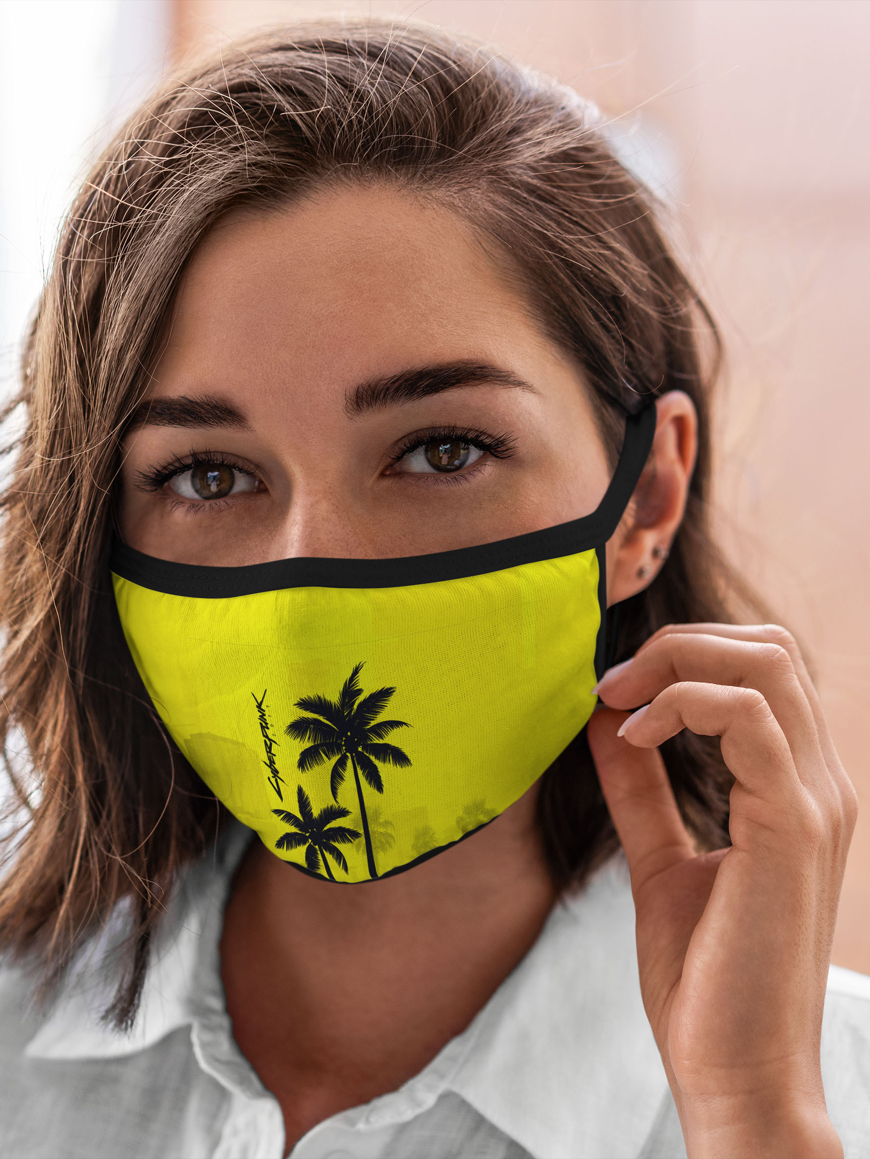 

Многоразовая маска унисекс Burnettie Cyberpunk 2077 Пальмы, Разноцветный, Cyberpunk 2077 Пальмы
