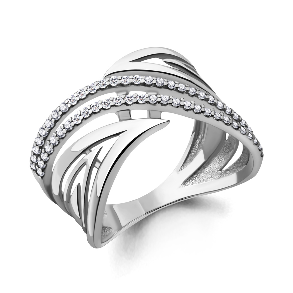 

Кольцо из серебра р. 18 AQUAMARINE 64558А_925_р, 64558А_925_р