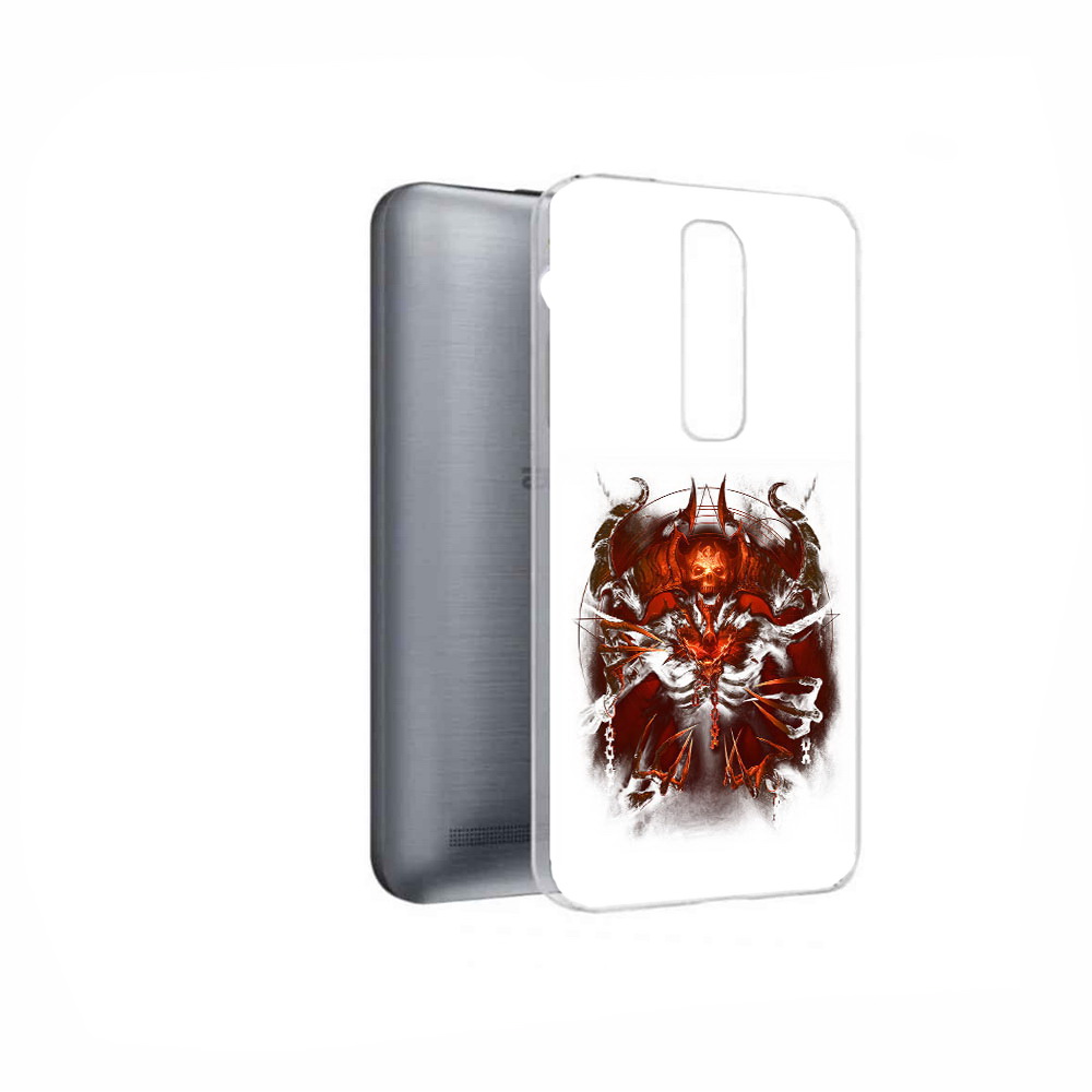 Чехол MyPads Tocco для Asus ZenFone 2 Laser (ZE601KL) яркий демон