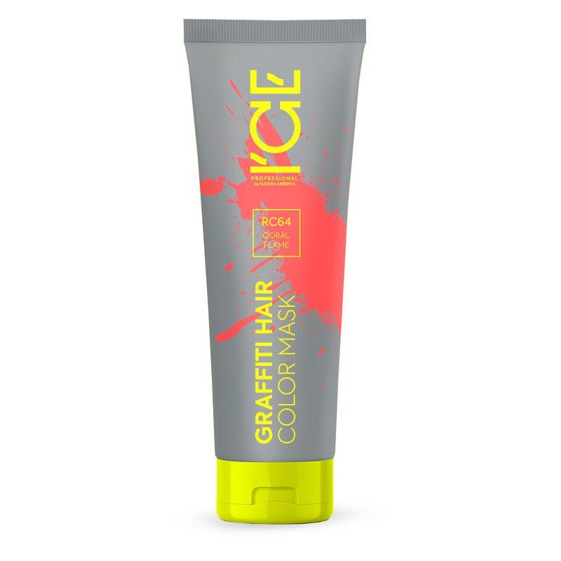 

Тонирующая маска для волос ICE Professional by NATURA SIBERICA Coral Flame 140 мл