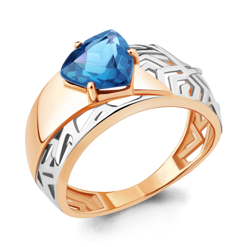 

Кольцо из золота р. 19,5 AQUAMARINE 6592105_585_кз, 6592105_585_кз