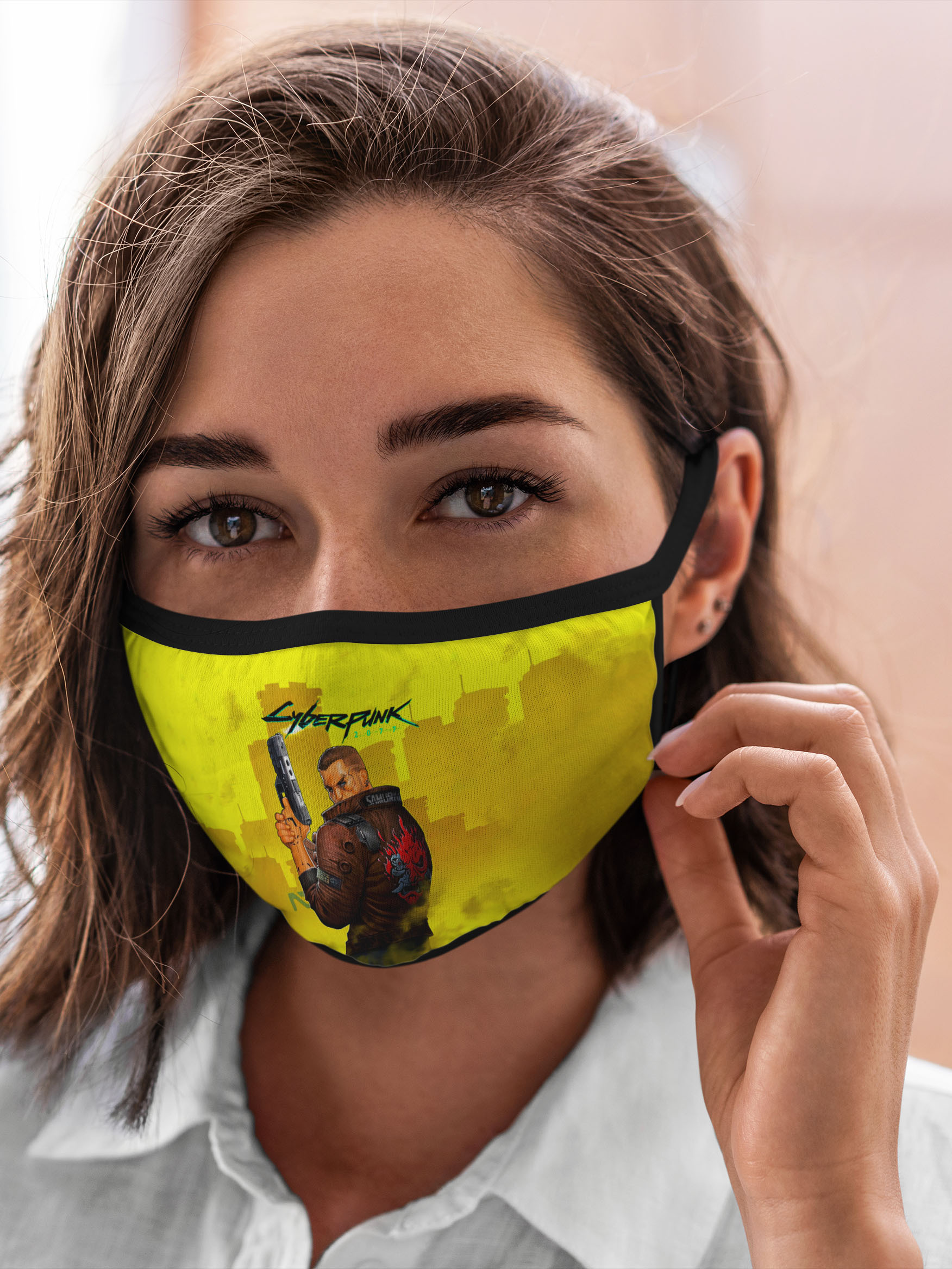

Многоразовая маска унисекс Burnettie Cyberpunk 2077, Разноцветный, Cyberpunk 2077