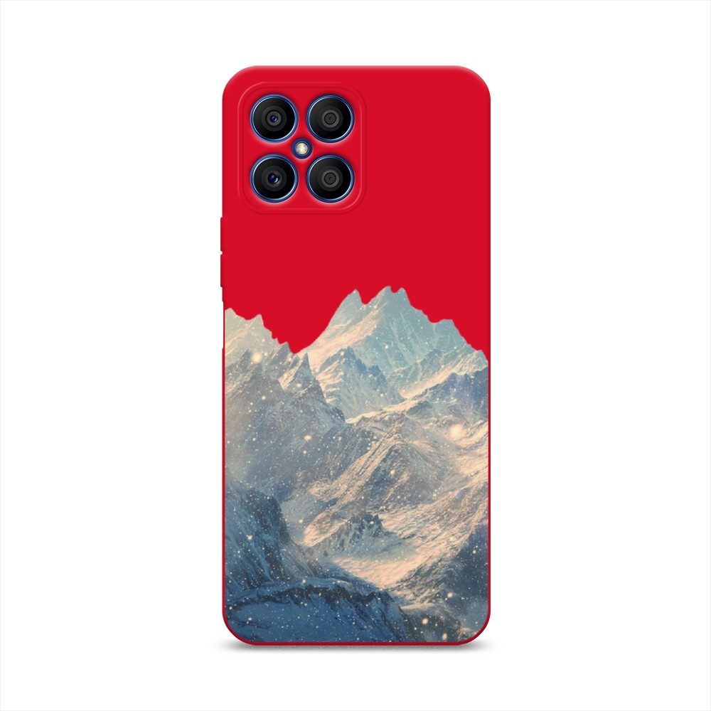 

Чехол Awog на Honor X8 "Горы арт 2", Серый, 6107653-1