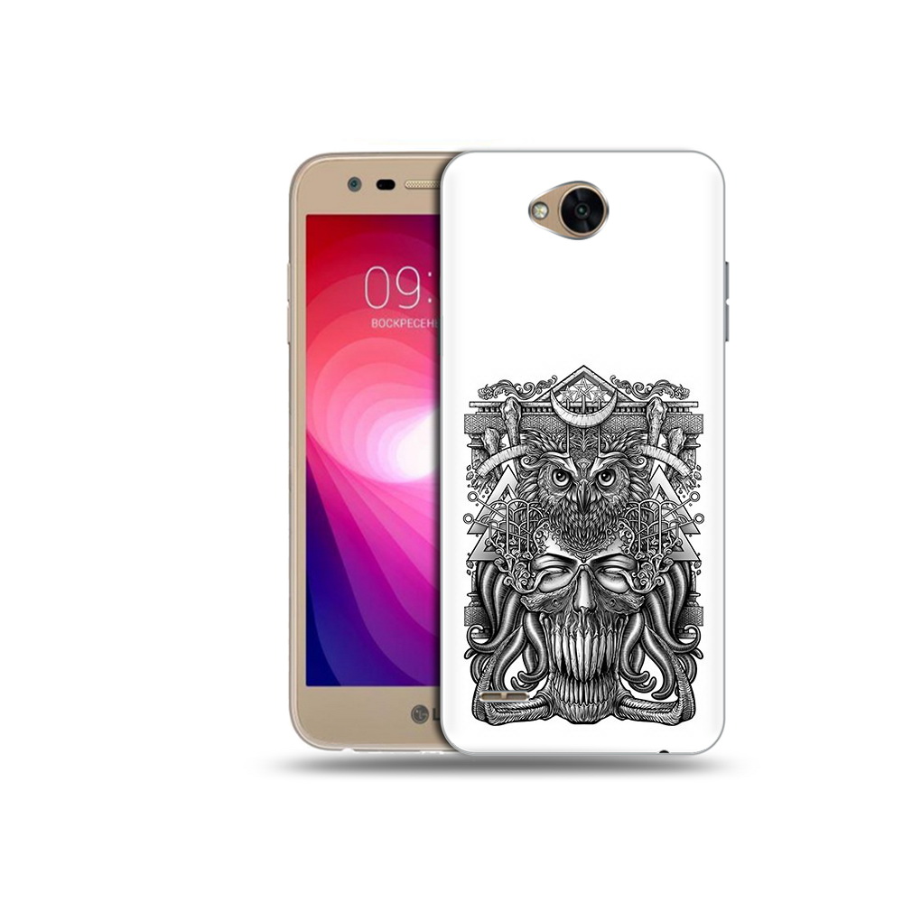 

Чехол MyPads Tocco для LG X Power 2 зубастая сова, Прозрачный, Tocco