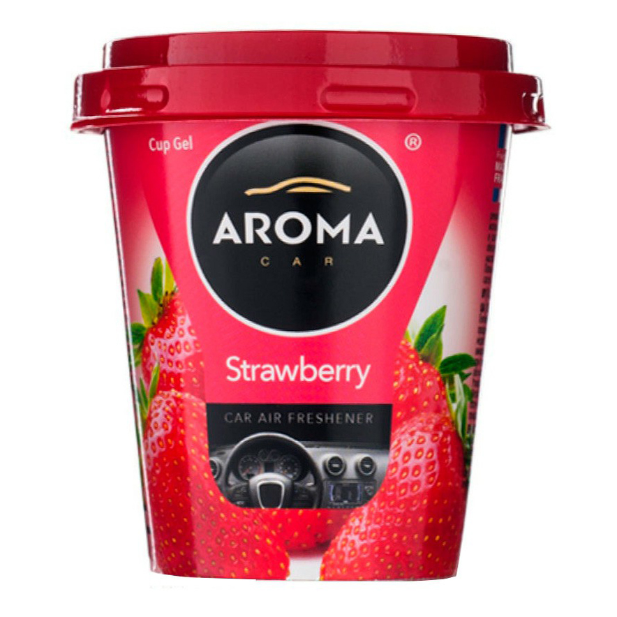 

Автомобильный ароматизатор Aroma Car клубника