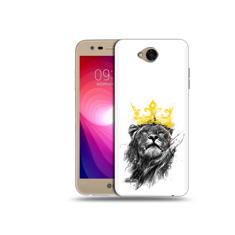 

Чехол MyPads Tocco для LG X Power 2 король-лев, Прозрачный, Tocco