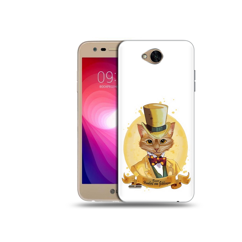 

Чехол MyPads Tocco для LG X Power 2 кот юрист, Прозрачный, Tocco