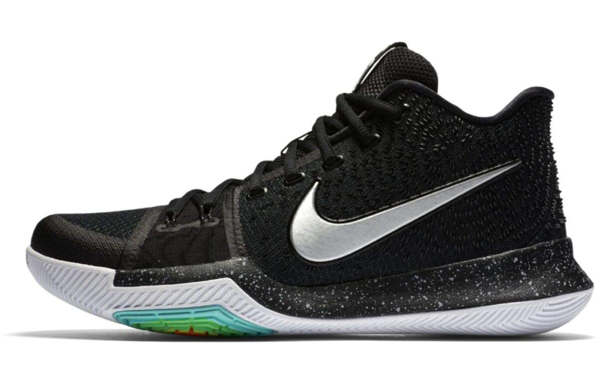 

Кроссовки унисекс Nike Kyrie 3 Black Ice черные 41 EU, Черный, Kyrie 3 Black Ice