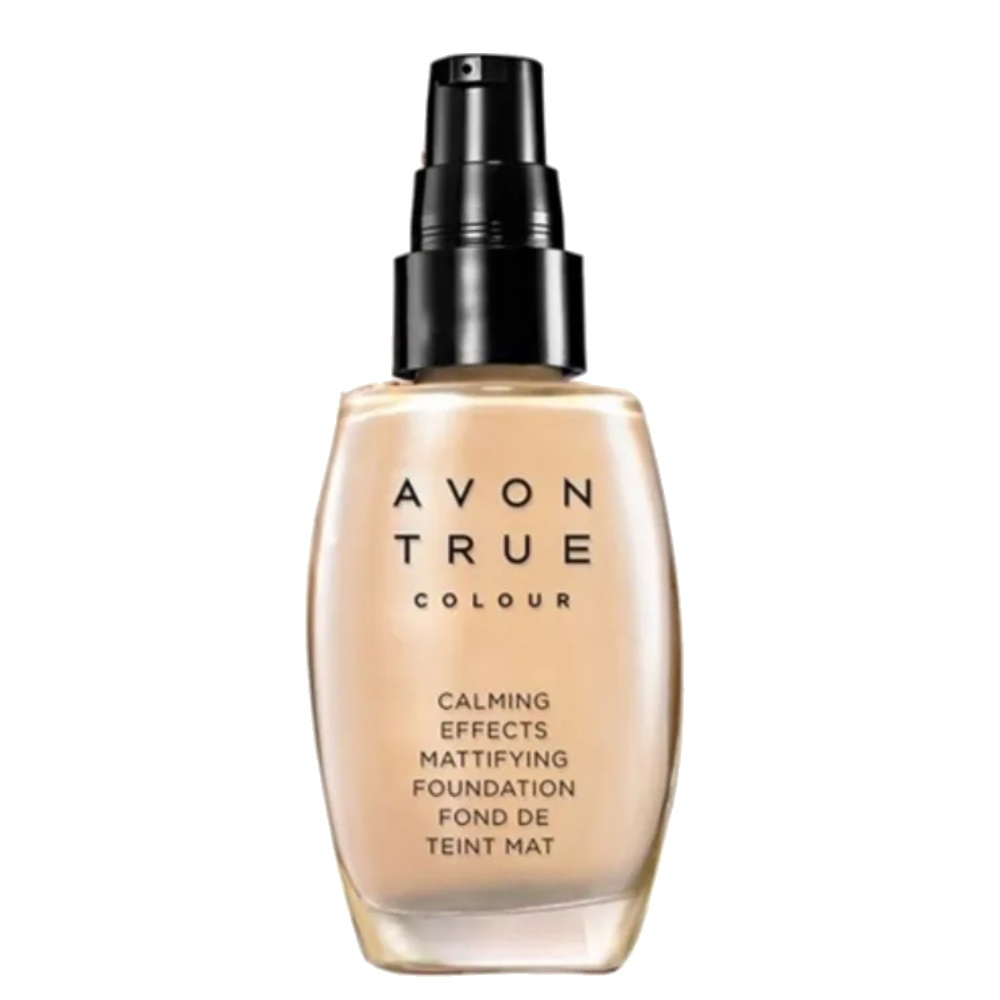 Тональный крем для лица Avon матирующий Спокойное сияние тон Нежно-розовый 30 мл