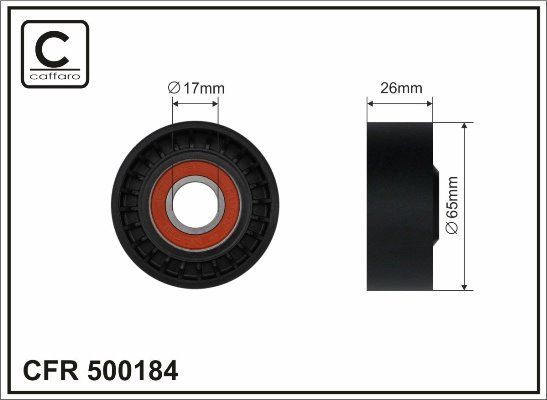 

Натяжной ролик CAFFARO 500184