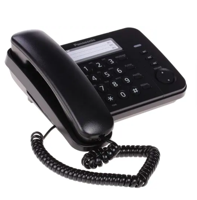 

Проводной телефон Panasonic KX-TS2352RUB, черный