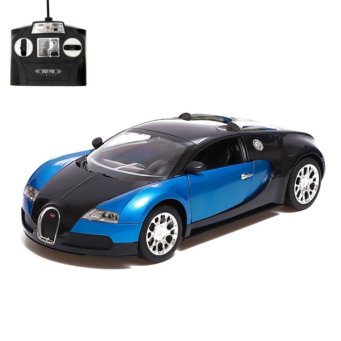 

Машина радиоуправляемая Bugatti Veyron, электропривод дверей, 1:14