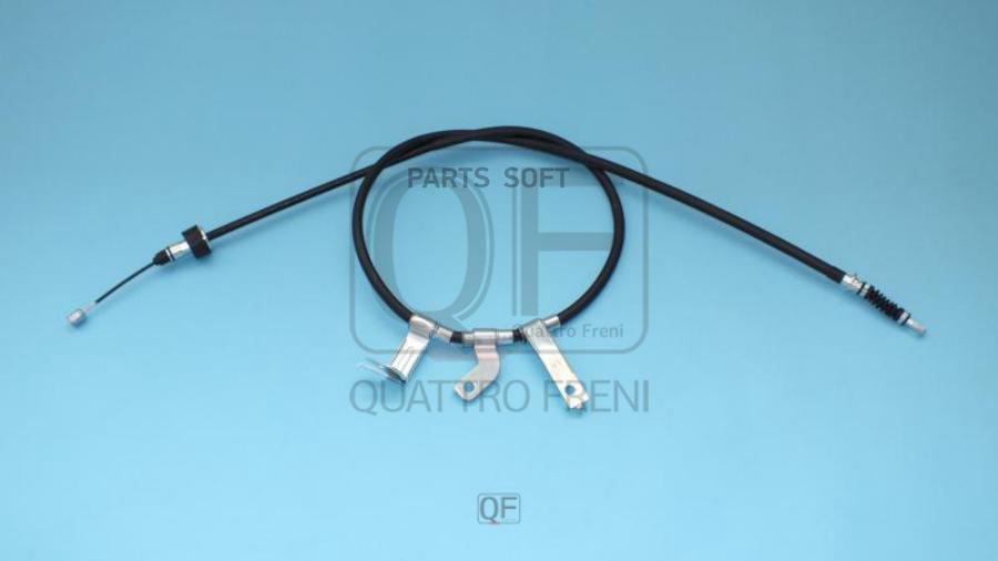 

QUATTRO FRENI QF16F00069_трос ручного тормоза левый!\ Hyundai Solaris, KIA Rio 10> 1шт