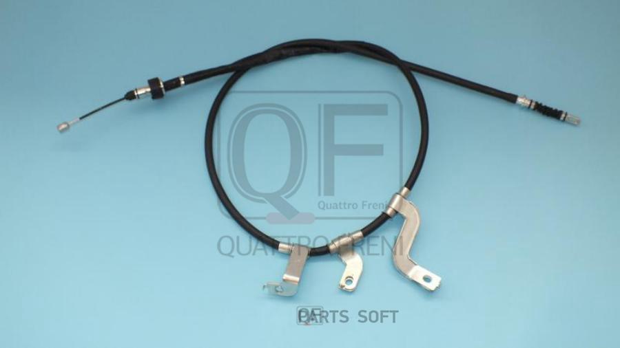 

QUATTRO FRENI QF16F00093_трос ручного тормоза правый!\ Hyundai Solaris, KIA Rio 10> 1шт