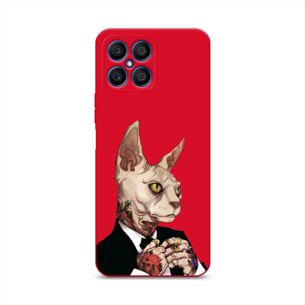 

Чехол Awog на Honor X8 "Татуированный сфинкс", Бежевый;черный;красный, 6107653-1