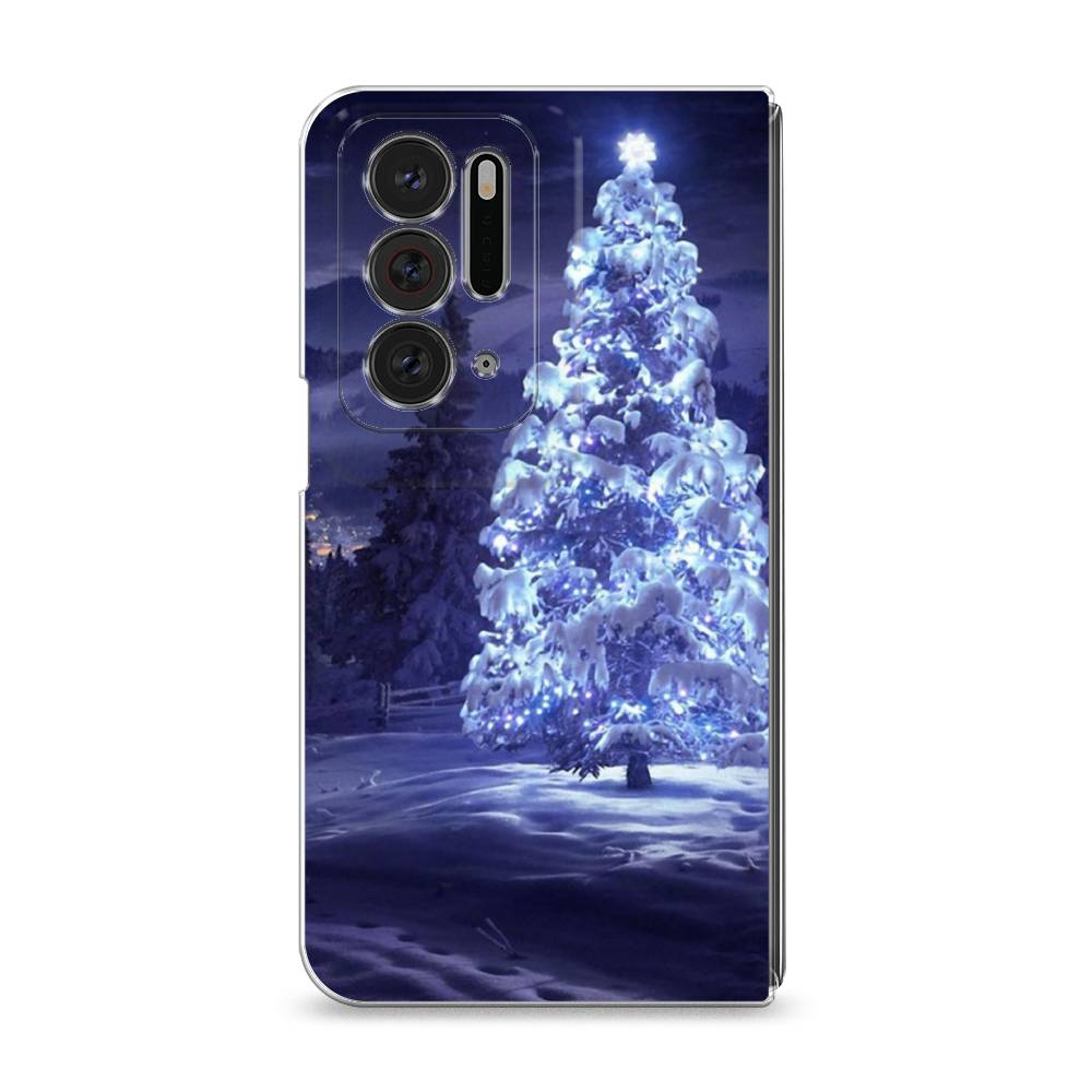 

Чехол на Oppo Find N "Зима 4", Синий;черный;белый, 259650-2