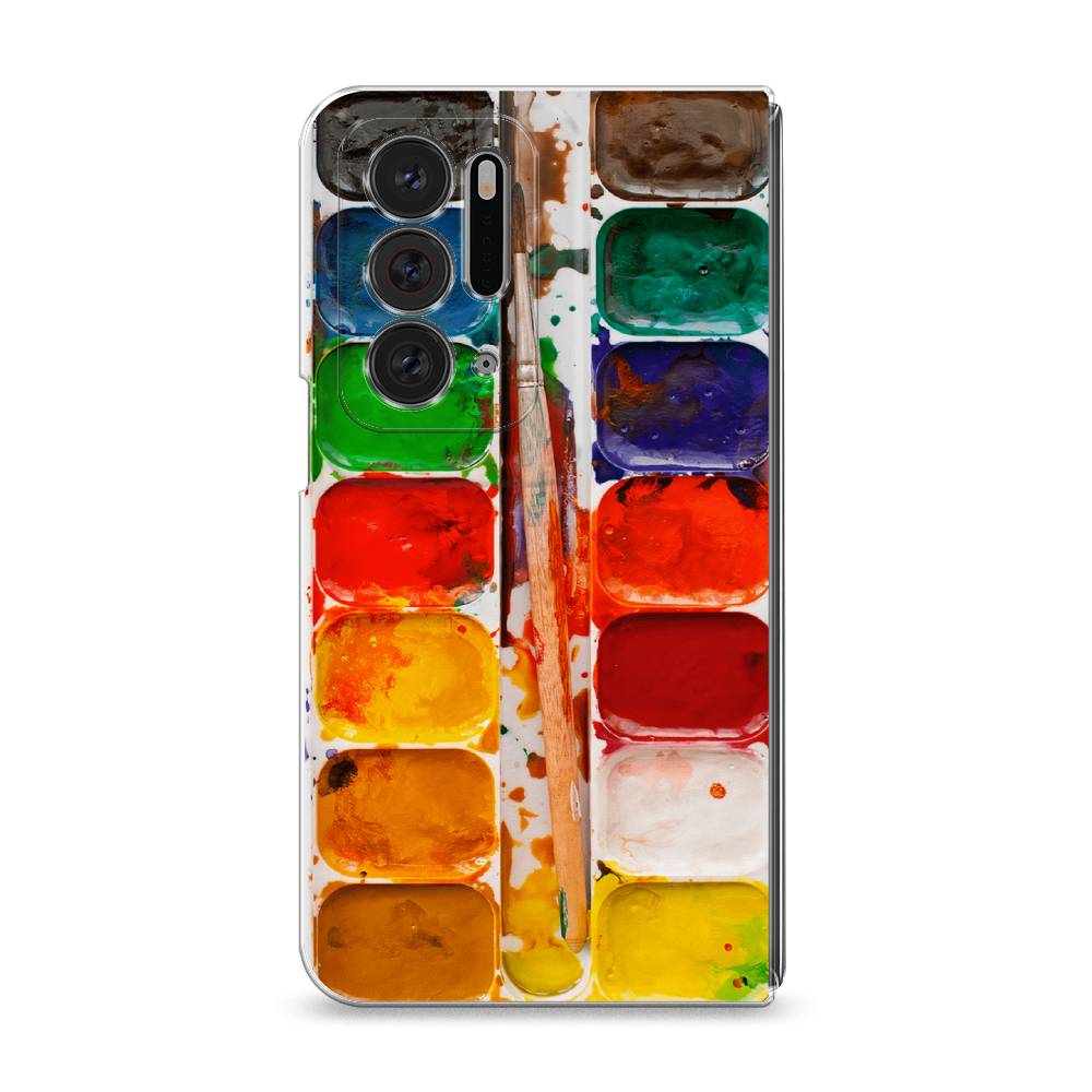 

Чехол на Oppo Find N "Акварель", 259650-4