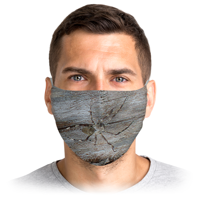 

Многоразовая маска Printio Stop virus! серая S, Stop virus!