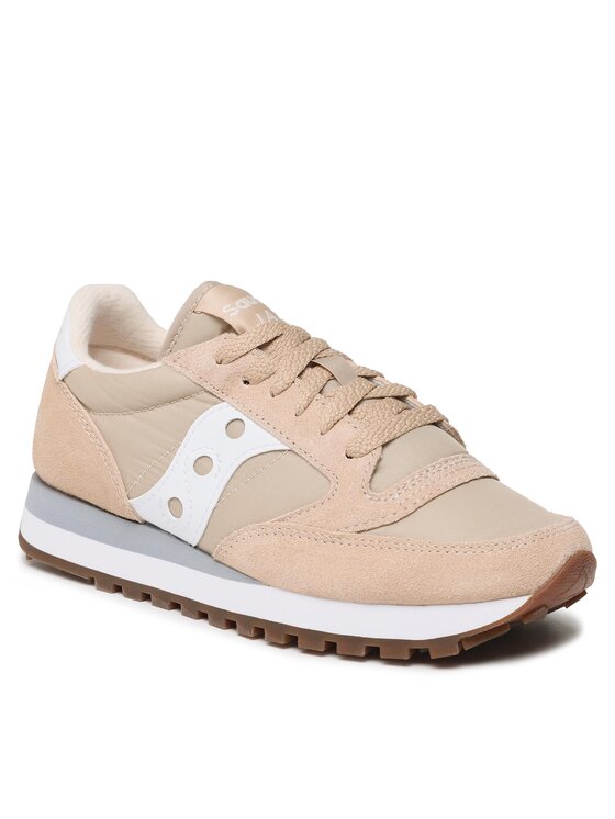 

Кроссовки женские Saucony Jazz Original S2044 бежевые 36 EU, Бежевый, Jazz Original S2044