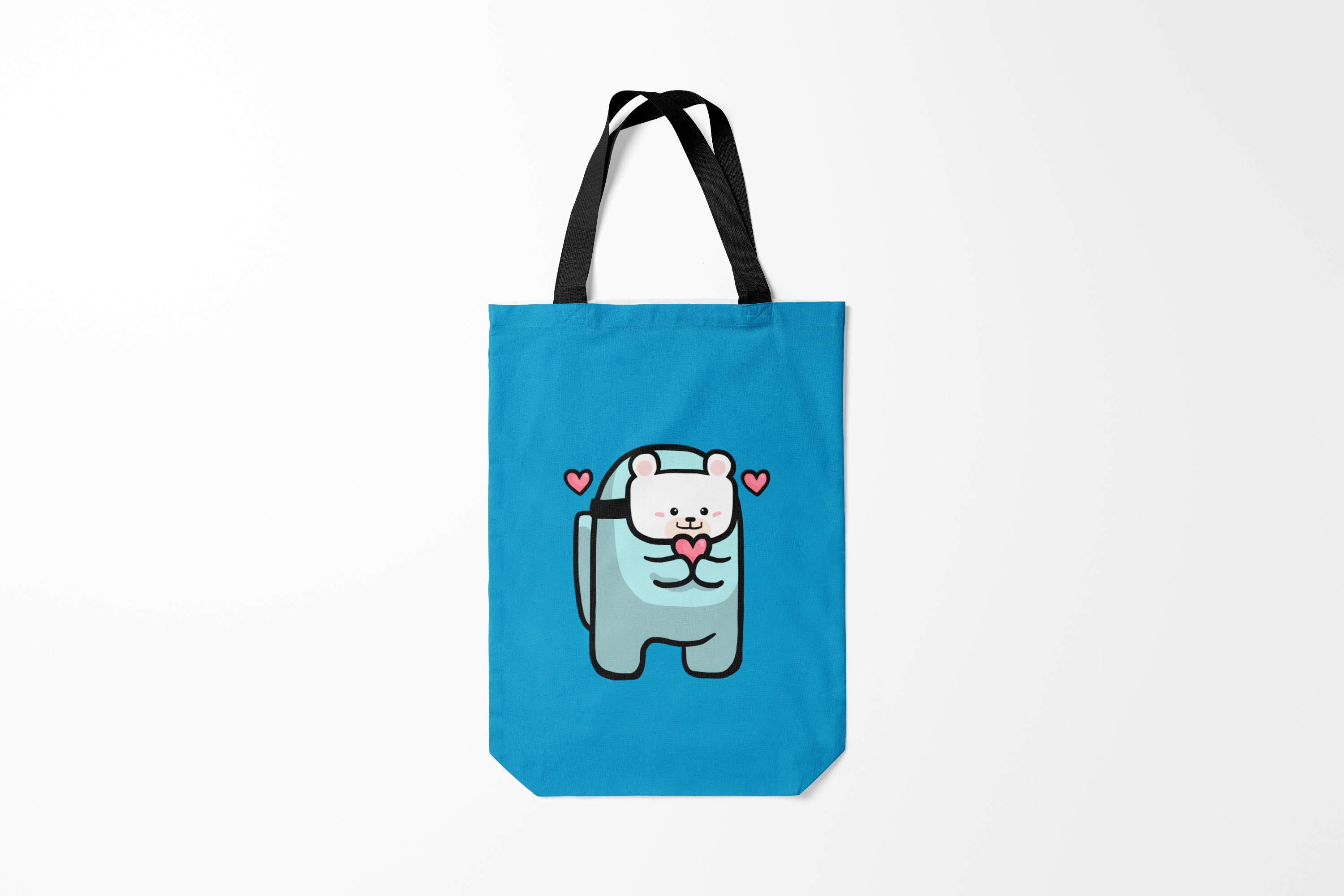 

Сумка шoппер унисекс Burnettie Among us Nyan Cat,, Among us Nyan Cat