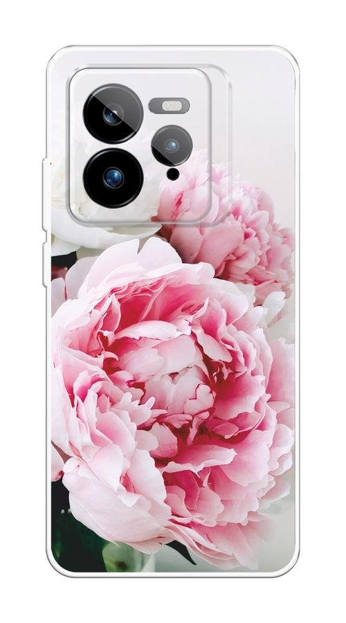 

Чехол на Realme GT 7 Pro Розовые и белые пионы, Розовый;белый, 2518950-1