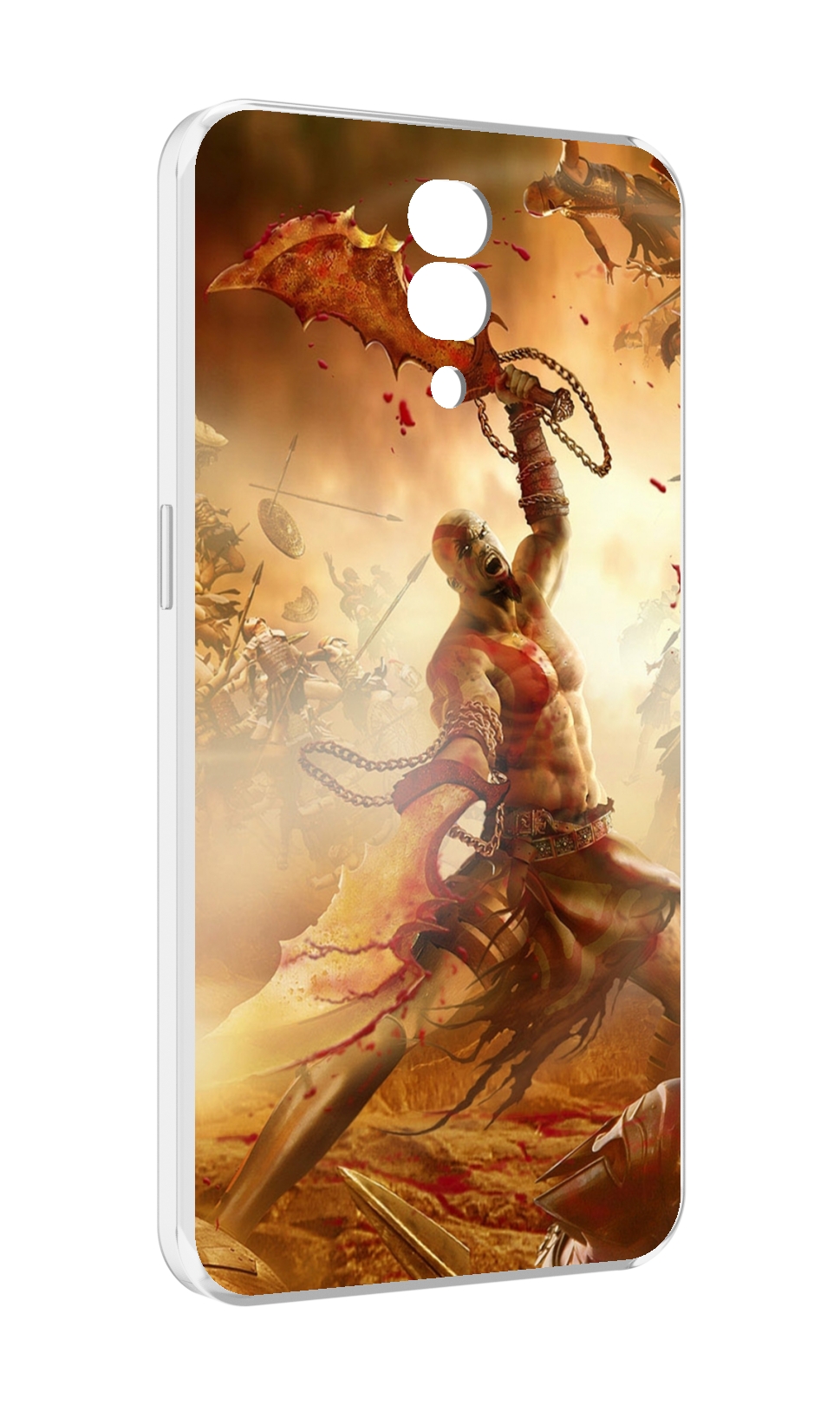 

Чехол MyPads God Of War III для Blackview BV7200, Прозрачный, Tocco