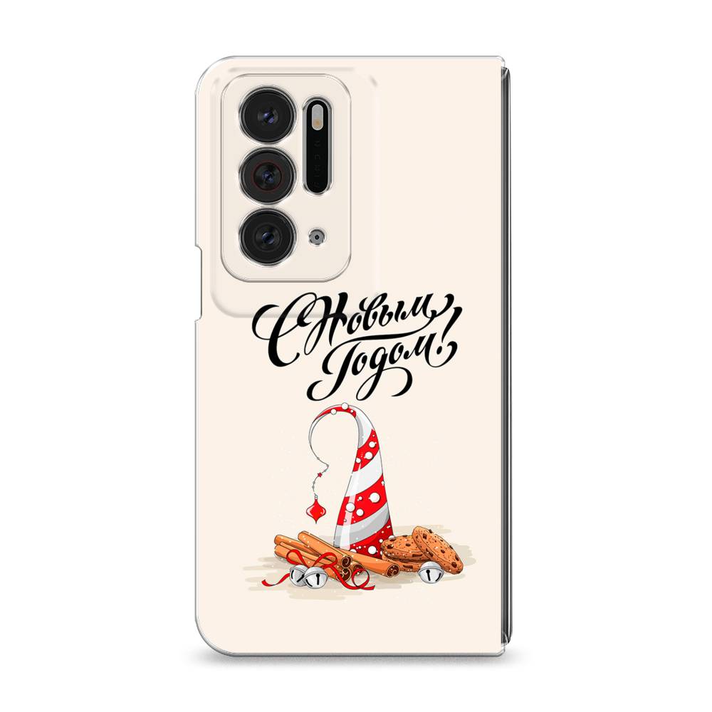 

Чехол на Oppo Find N "Подарки на Новый Год", Бежевый;красный;черный, 259650-5
