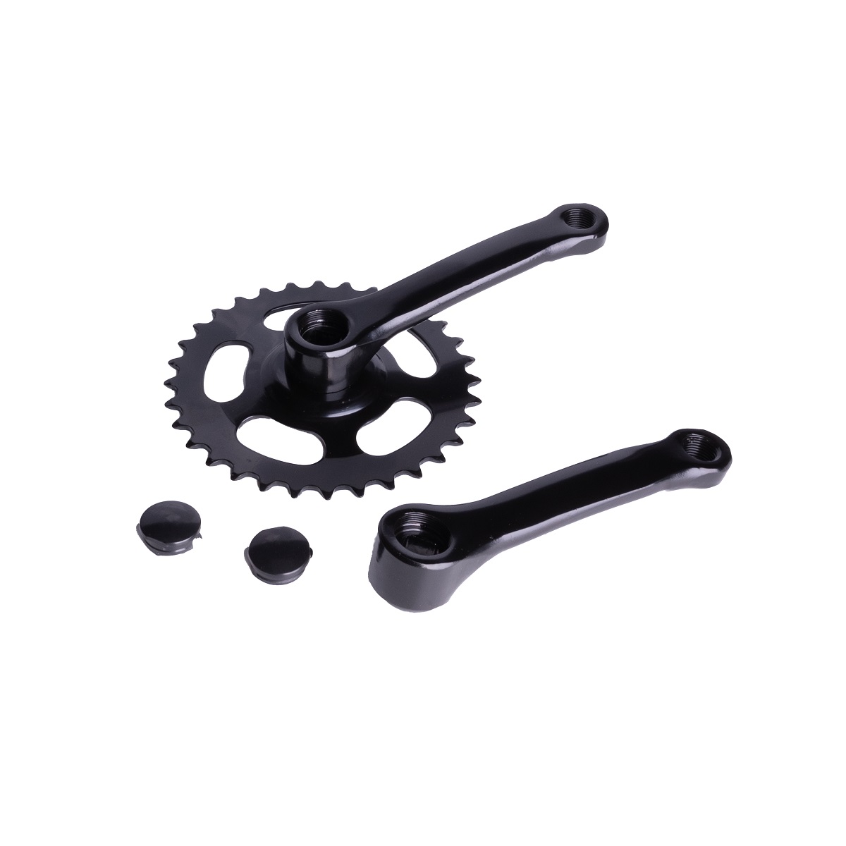 Система шатунов для велосипеда STELS под ромб 127 мм сталь черная 580225 760₽