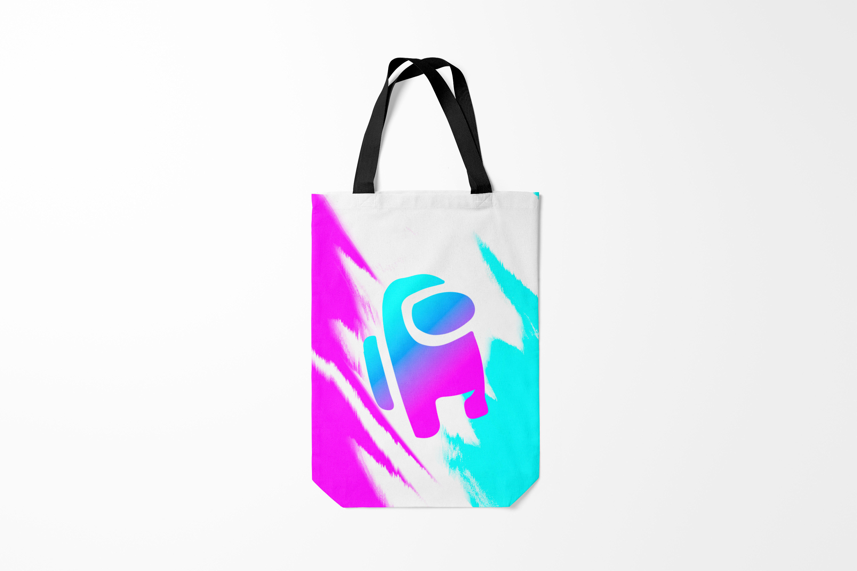 

Сумка шoппер унисекс Burnettie Among us NEON,, Among us NEON