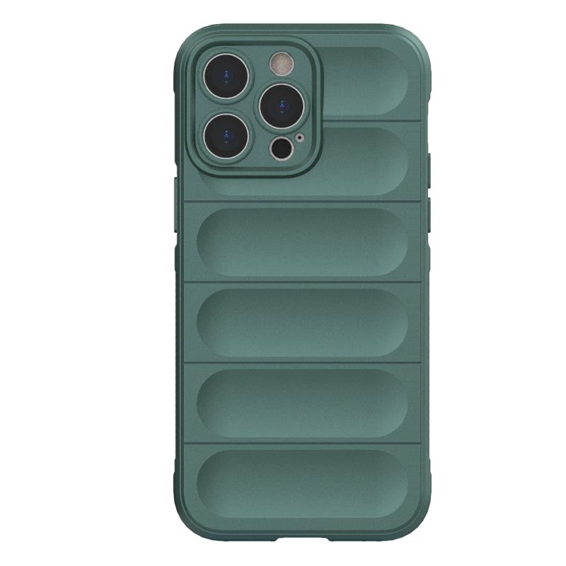 

Противоударный чехол Flexible Case для iPhone 14 Pro (зеленый)