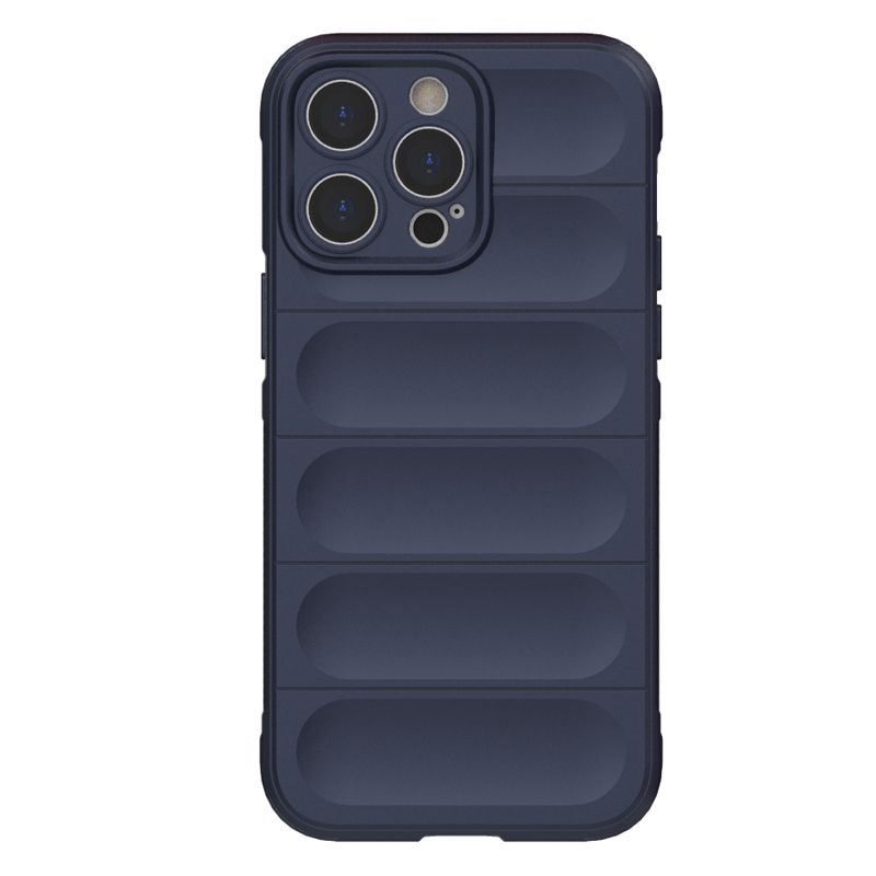 

Противоударный чехол Flexible Case для iPhone 14 Pro Max (синий)