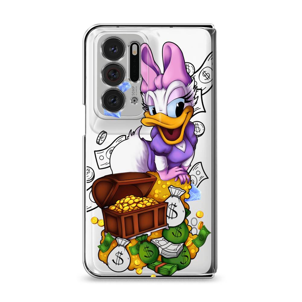 фото Чехол на oppo find n "rich daisy duck" case place
