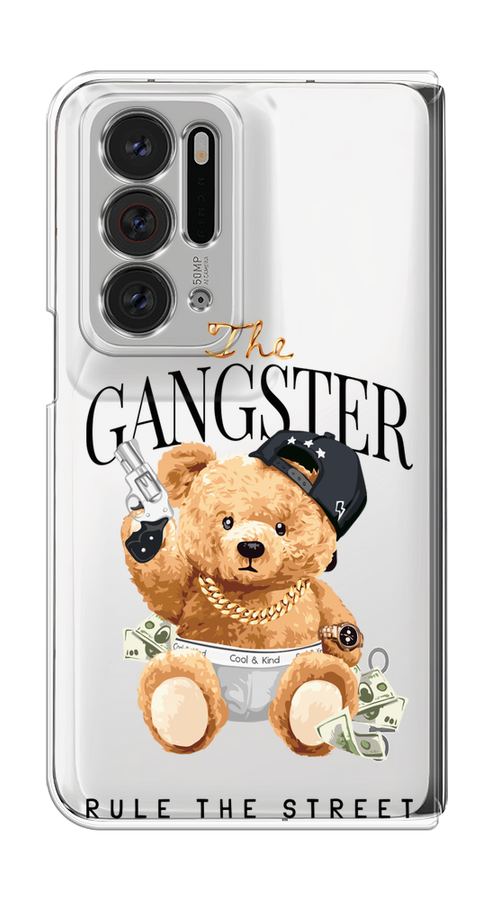 

Чехол на Oppo Find N "The Gangster", Бежевый;серый;черный, 259650-6
