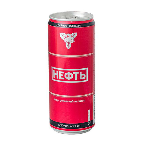 

Напиток энергетический Neft клюква-арония газированный безалкогольный 330 мл