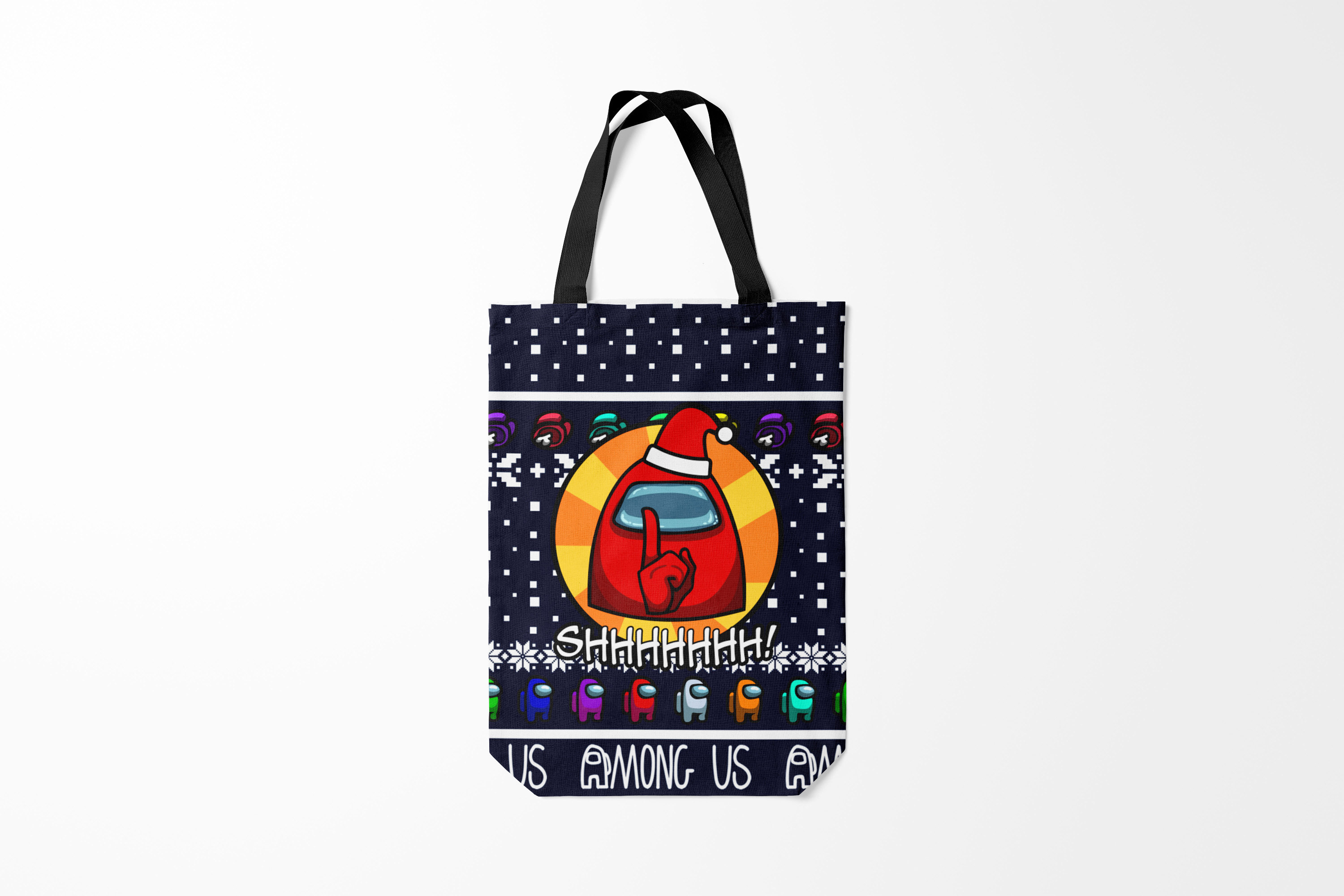 

Сумка шoппер унисекс Burnettie Among us CHRISTMAS 2,, Among us CHRISTMAS 2