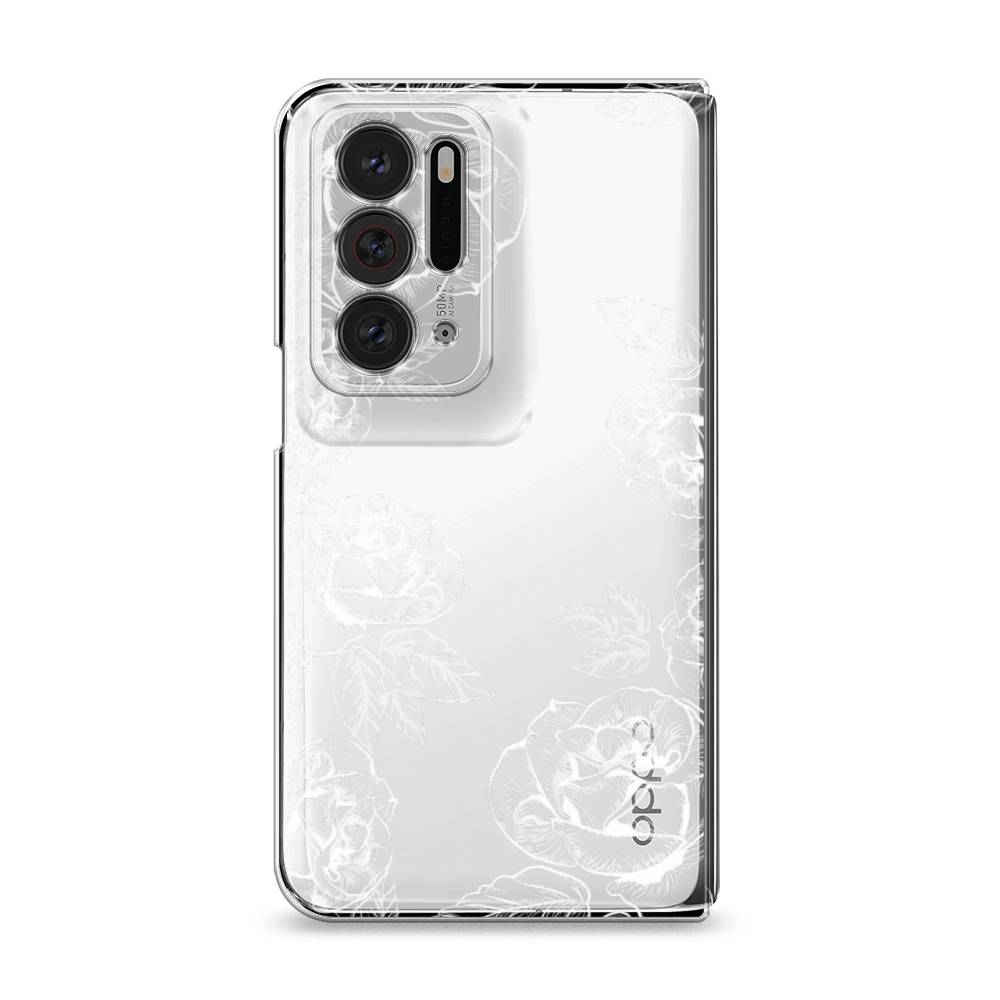 фото Чехол на oppo find n "розы графика" case place