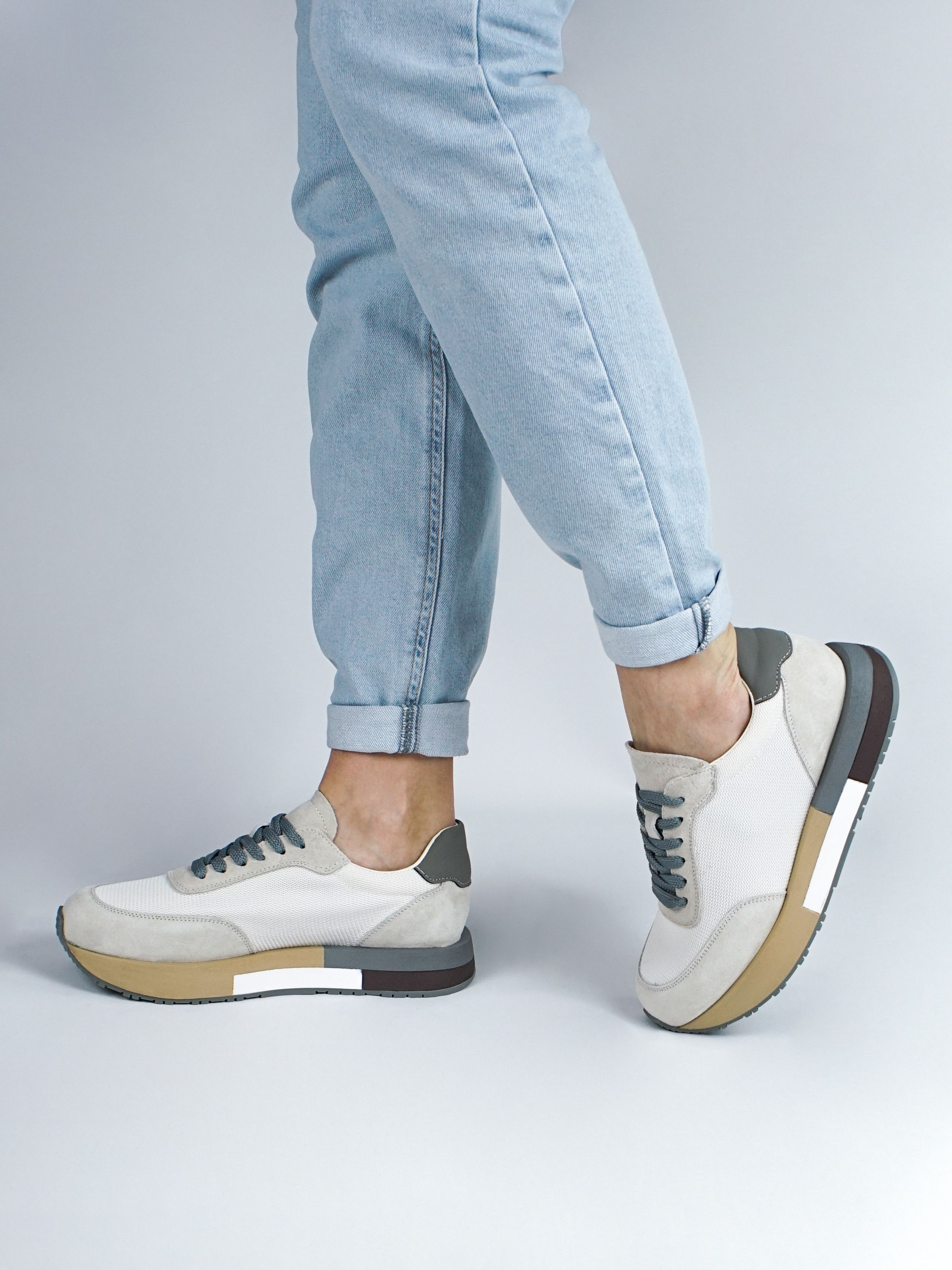 

Кроссовки женские 365 Shoes KY6611-1 серые 38 RU, Серый, KY6611-1