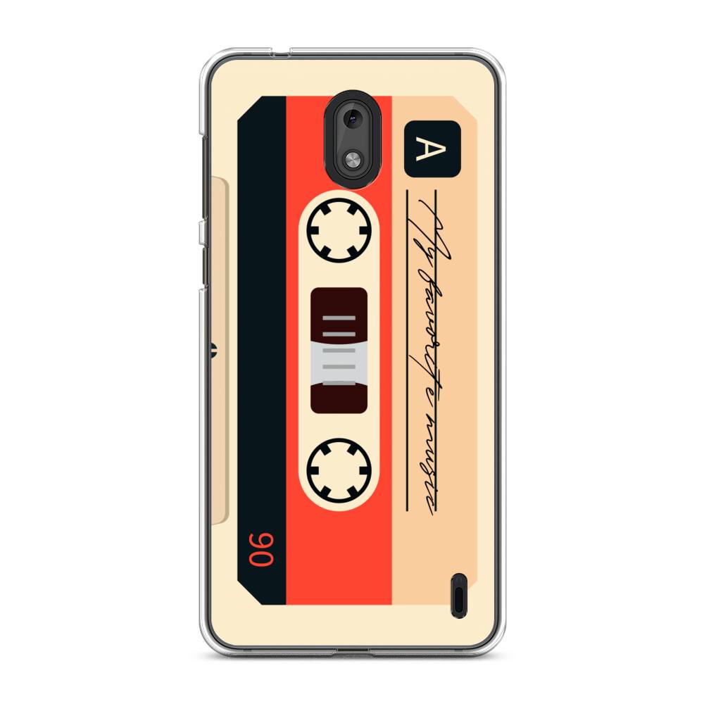

Чехол на Nokia 2 "Бежевая кассета", Черный;красный;бежевый, 120850-6