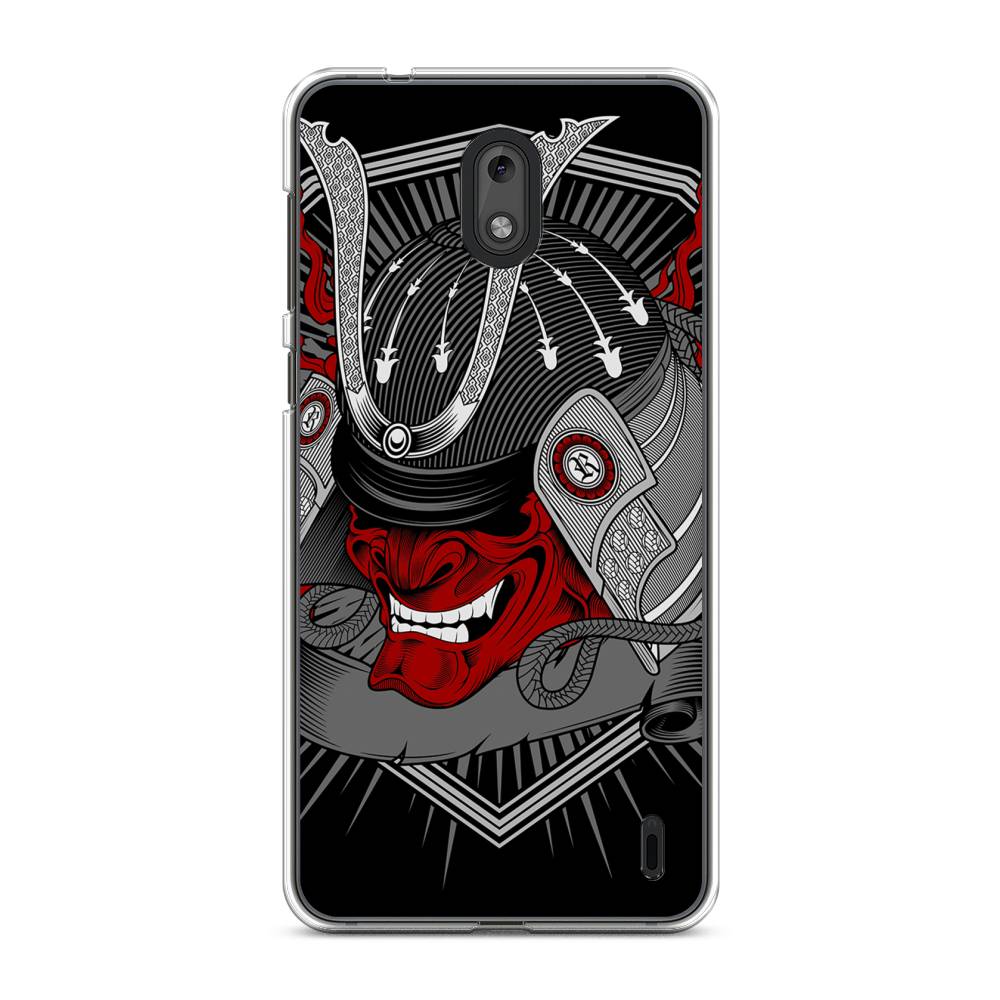 

Чехол на Nokia 2 "Красная маска самурая", Белый;красный;черный, 120850-4
