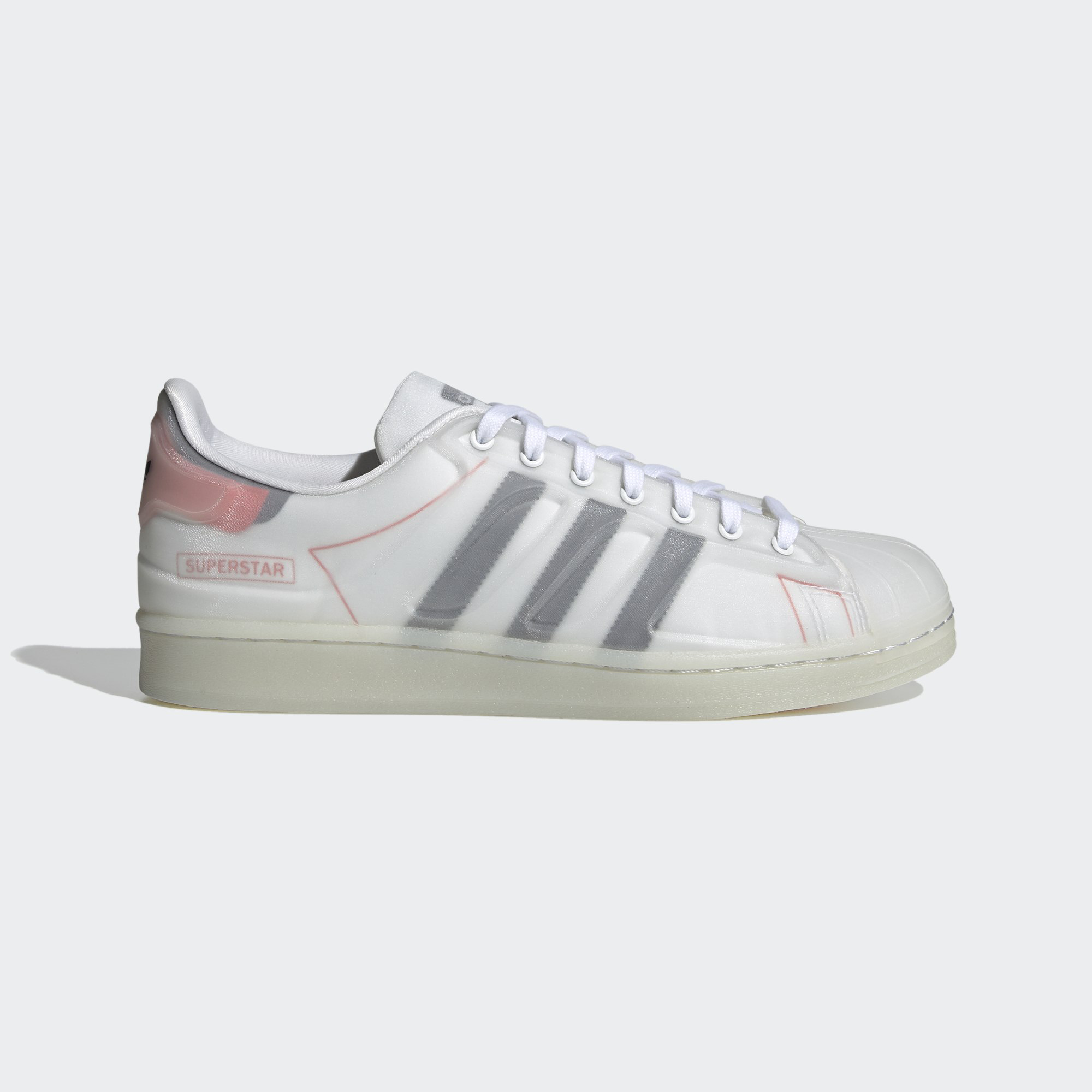 фото Кроссовки мужские adidas superstar futureshell белые 8 uk