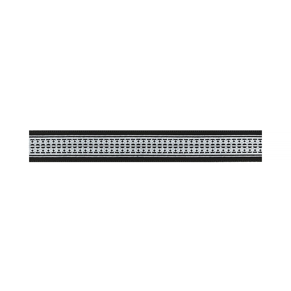 

Лента Gamma 12 мм, 1/2", с рисунком, 5х3 м, P 113/001 черный, белый