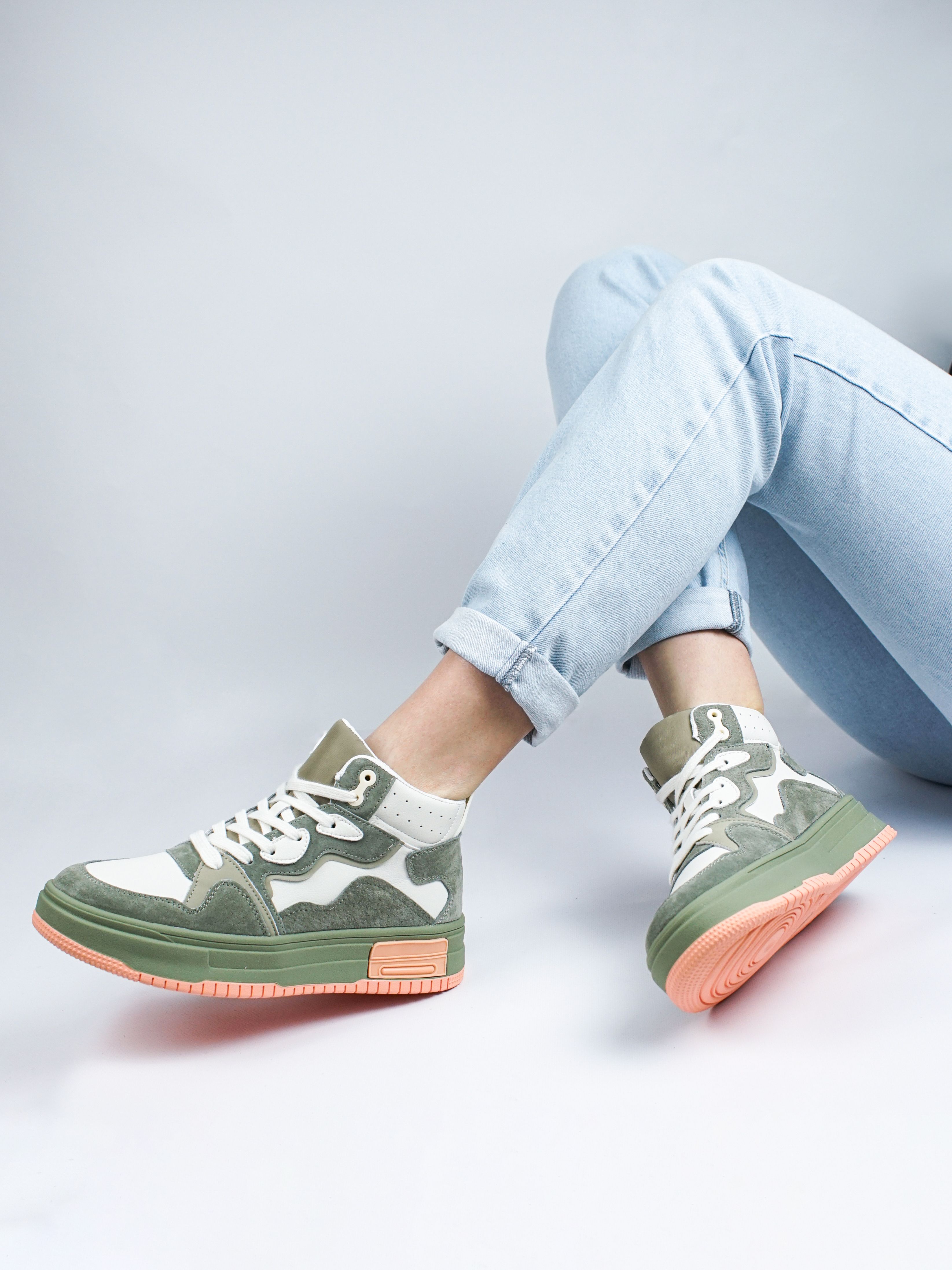 

Кеды женские 365 Shoes JM8319-2 зеленые 39 RU, Зеленый, JM8319-2