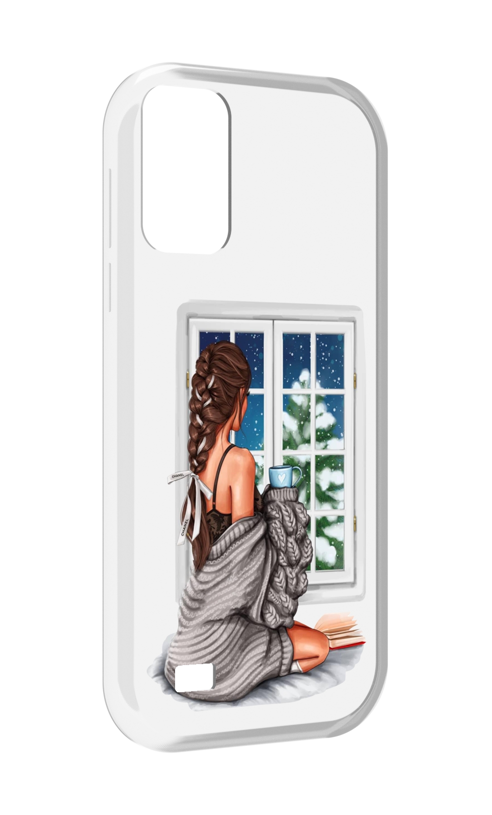 

Чехол MyPads уютное-зимнее-окно женский для Oukitel C31, Прозрачный, Tocco