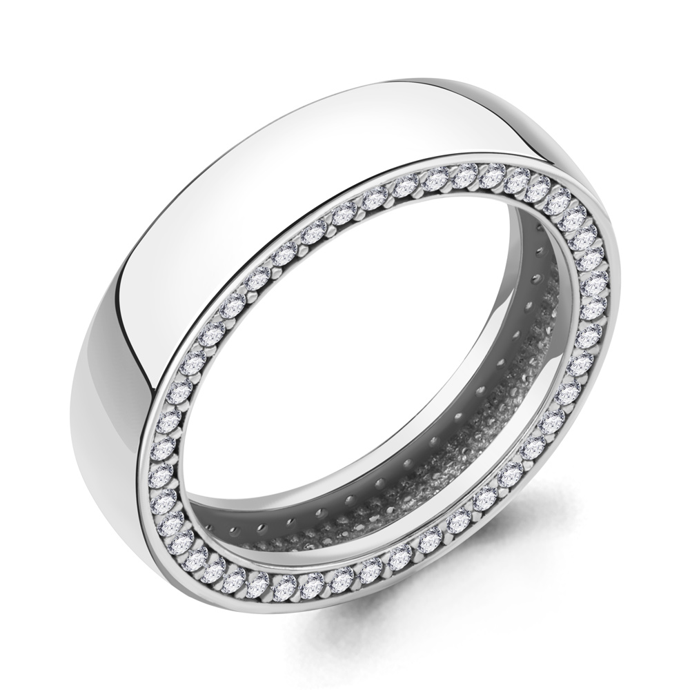 

Кольцо из серебра р. 17,5 AQUAMARINE 69816А_925_р, 69816А_925_р