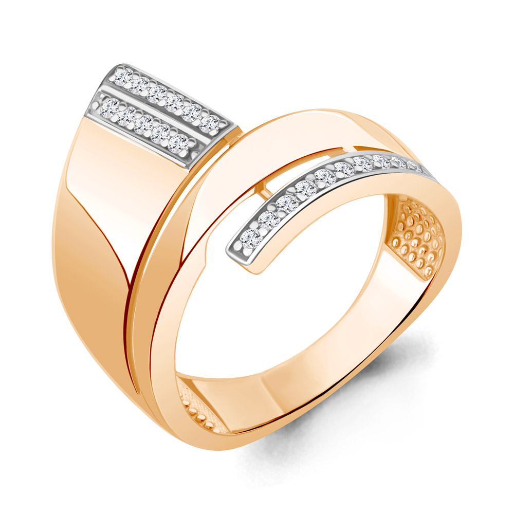 

Кольцо из серебра р.  AQUAMARINE 67839А_925_з, 67839А_925_з